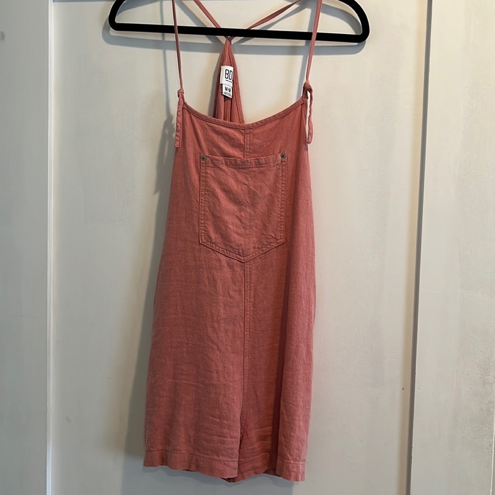 Urban Outfitters BDG Tie Shorts Overalls Romper